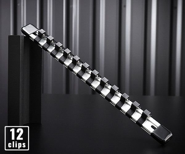 TONE ソケットホルダー(アルミタイプ) 差込角9.5mm 差込数12 (SH1312)(4953488304015) トネ