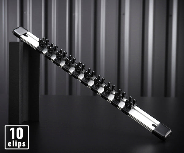 TONE ソケットホルダー(アルミタイプ) 差込角12.7mm 差込数10 全長350mm (SH2410)(4953488391794) トネ