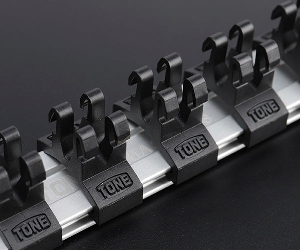 TONE ソケットホルダー(アルミタイプ) 差込角12.7mm 差込数10 全長350mm (SH2410)(4953488391794) トネ