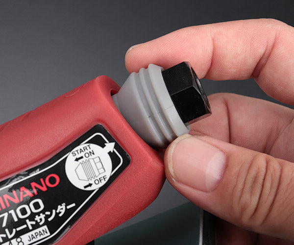 信濃機販 SI-7100P 水研ぎ可能 マルチストレートサンダー(のり式) SHINANO シナノ