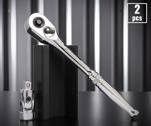 【11月の特価品】SIGNET SIG12594-2PEM 9.5sq(3/8) ラチェットハンドル + スプリング付ユニバーサルジョイント 2点セット シグネット エヒメマシンオリジナルセット 定価合計6,215円(税込/2025-09-23基準)