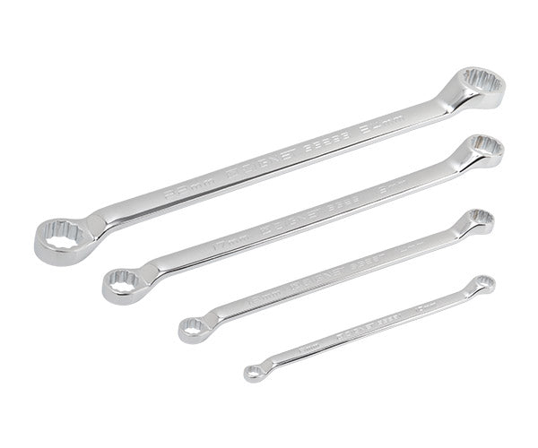 SIGNET SIG332-4PEM 45°めがねレンチ 4本セット (8x10・12x14・17x19・22x24mm)シグネット エヒメマシンオリジナルセット 定価合計9,020円(税込/2025-09-23基準)