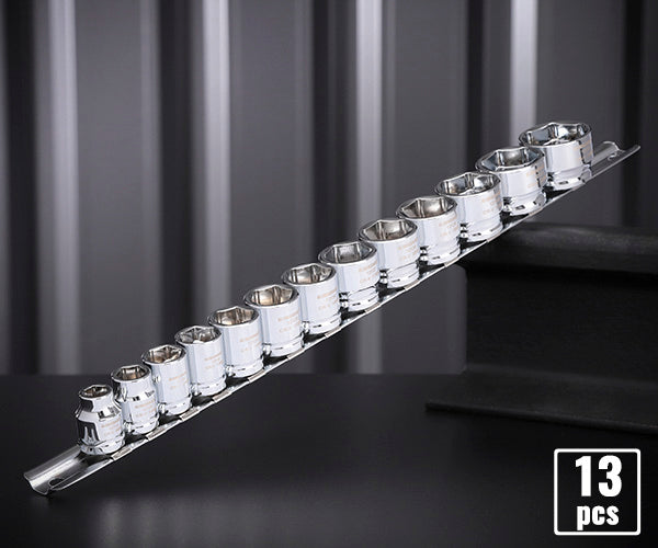 シグネット 3/8DR 13PC ショートソケットセット(6角) (12133)(4712818939439) SIGNET