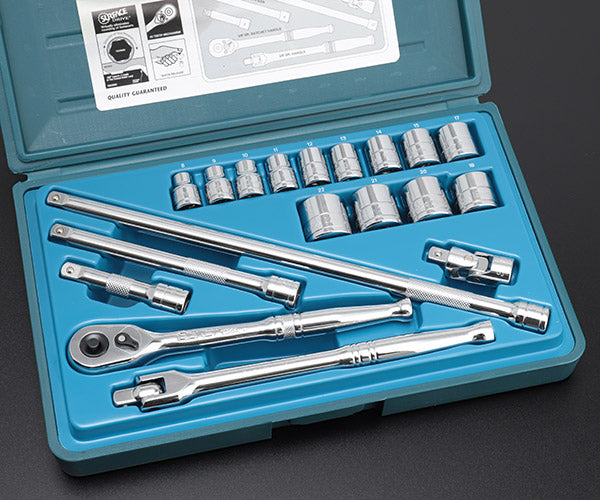 シグネット (#812913B)3/8DR 19PC mm ソケットレンチセット (12719)(4712818933468) SIGNET