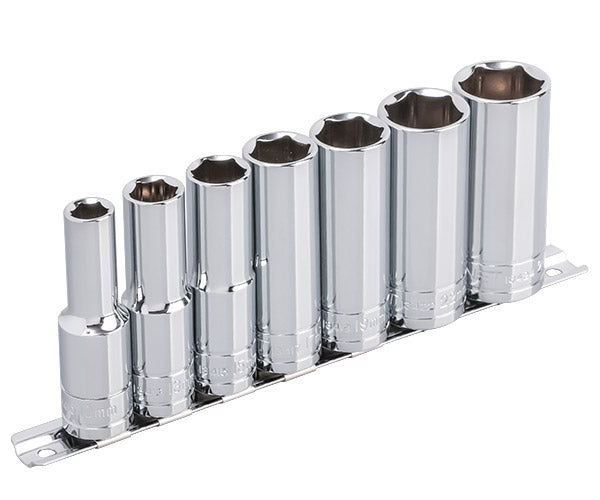 シグネット 1/2DR 7PC ディープソケットセット ホルダー付 (13437)(4712818934861) SIGNET