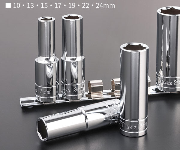 シグネット 1/2DR 7PC ディープソケットセット ホルダー付 (13437)(4712818934861) SIGNET