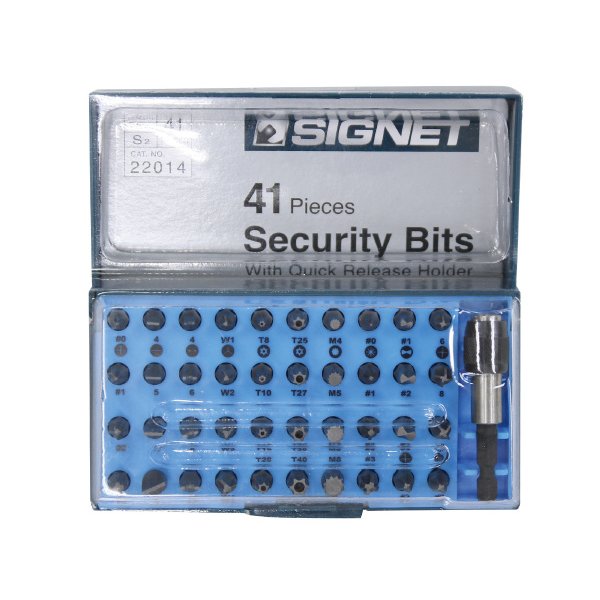 シグネット 41PCS クイックリリースビットセット (22014)(4712818953626) SIGNET