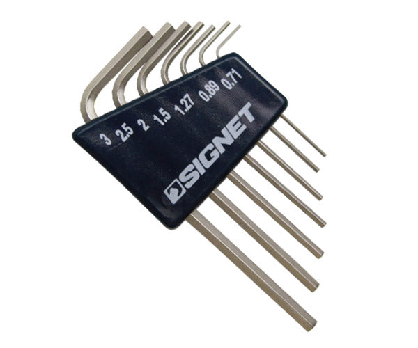 シグネット ホルダー付六角棒レンチ7本セット (0.71-3mm) (35060)(4712818923063) SIGNET
