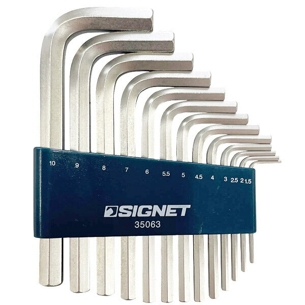 SIGNET 六角レンチセット 1.5?10mm 13本セット 35063 シグネット 工具 