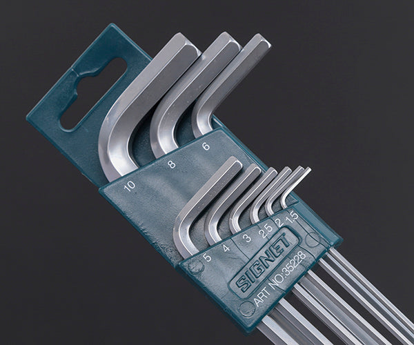 シグネット 9PC ロングボールヘックスレンチセット(#SG835-228L (35228)(4712818922042) SIGNET