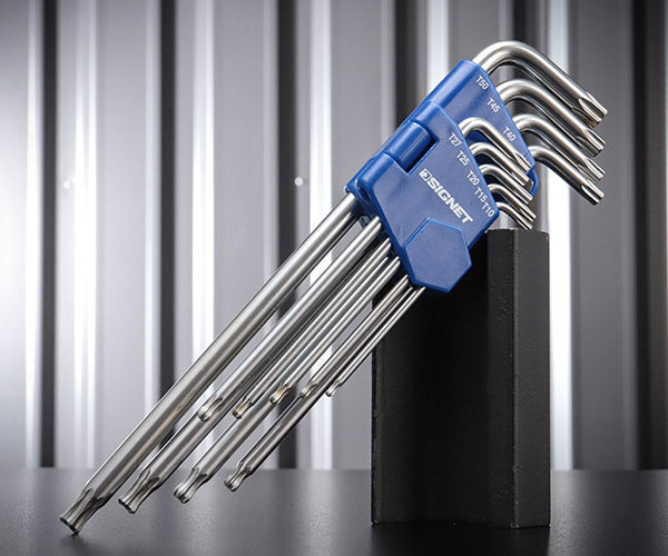 シグネット 9PCS ロング ボールヘクスローブレンチセット (35231)(4712818998405) SIGNET