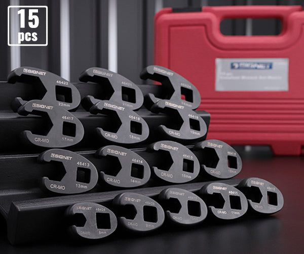 シグネット 15PC クローフットレンチセット (46905)(4712818940015) SIGNET