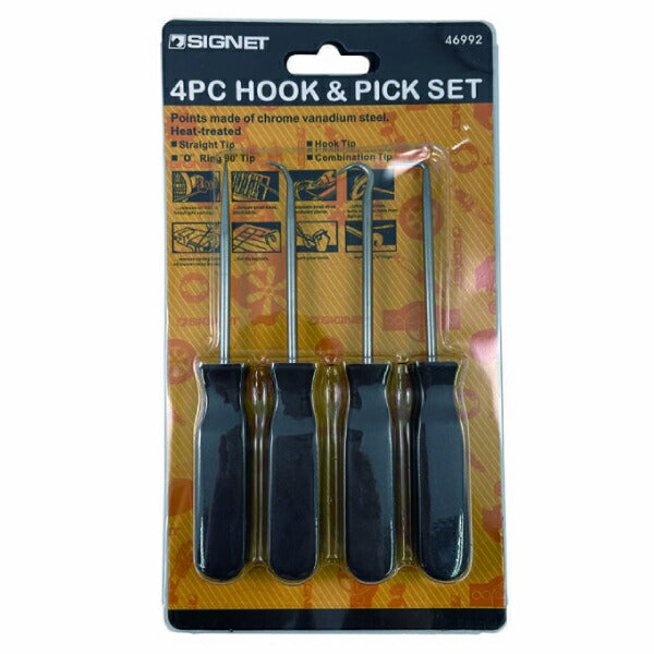 【掘り出し市】シグネット 4PCS ピックツールセット (46992)(4712818941722) SIGNET