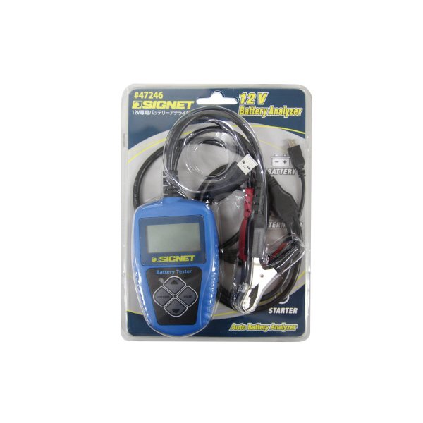 シグネット バッテリーアナライザー (12V専用) (47246)(4712818965865) SIGNET