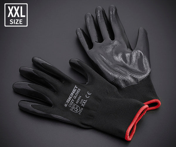 シグネット 耐油ニトリル エアーグローブCOZY ブラック XXL (48994)(4712818967500) SIGNET