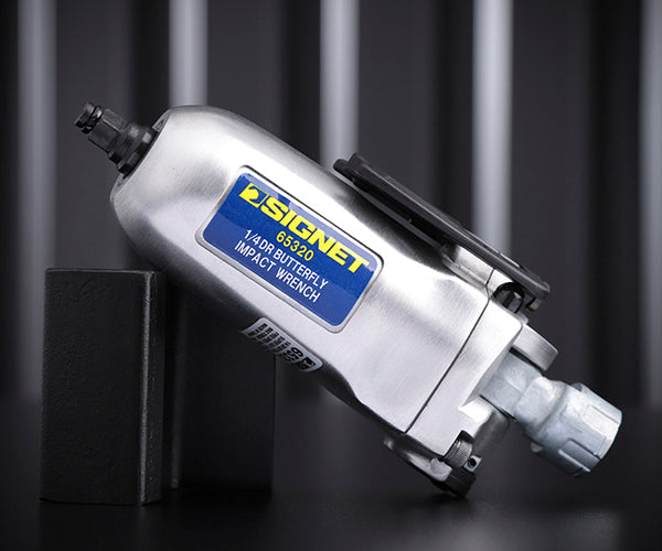 【10月の特価品】シグネット 1/4DR ミニバタフライ エアーインパクトレンチ (65320)(4712818963076) SIGNET