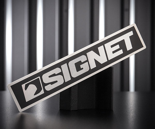 【2月の特価品】シグネット SIGNETエンブレム(170X33mm) (99932)(4545301075273) SIGNET