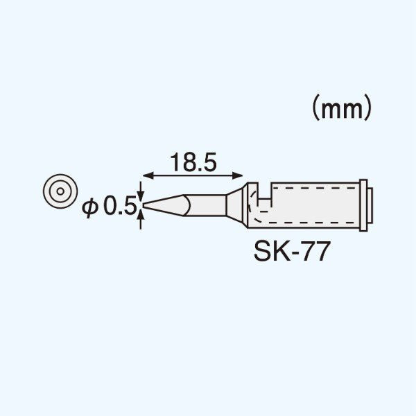 エンジニア SK-70シリーズ用半田コテチップ (SK-77) (4989833050771) ENGINEER