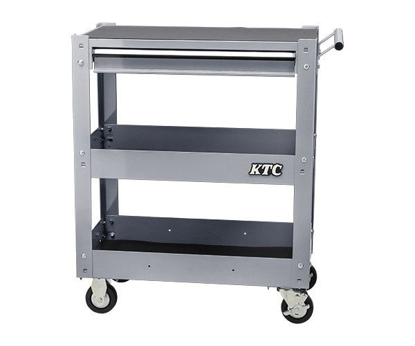 KTC ツールワゴン SKX2613S2 シルバー 収納 ツール 作業台 引出し付 京都機械工具