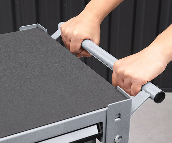 KTC ツールワゴン SKX2613S2 シルバー 収納 ツール 作業台 引出し付 京都機械工具