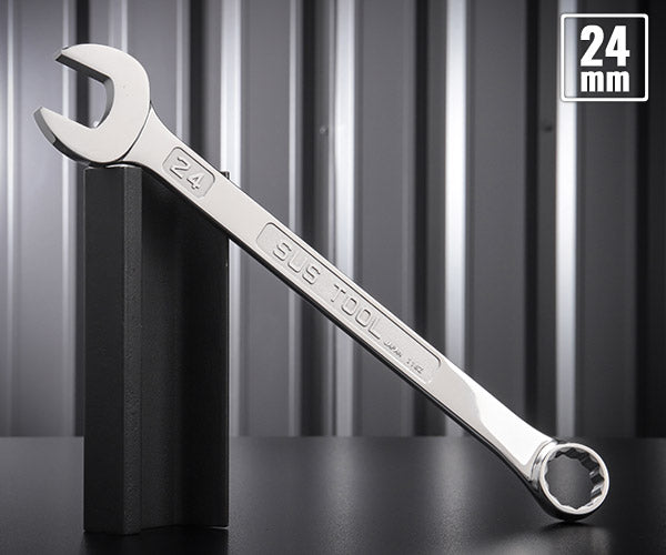 TONE SUSコンビネーションスパナ 24mm (SMS-24)(4953488154603) トネ