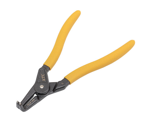 KTC 曲型スナップリングプライヤー 軸用 40-100mm SOP-9B 大径