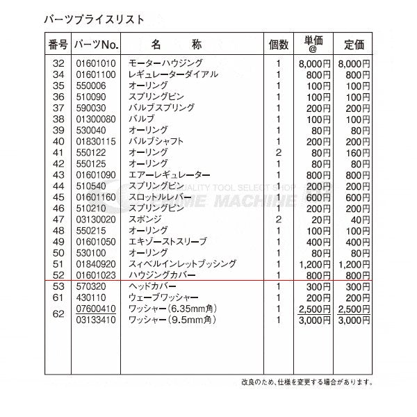 エスピーエアーのハウジングカバーの画像2
