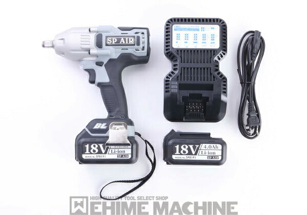 エスピーエアーのコードレスインパクトレンチの画像2