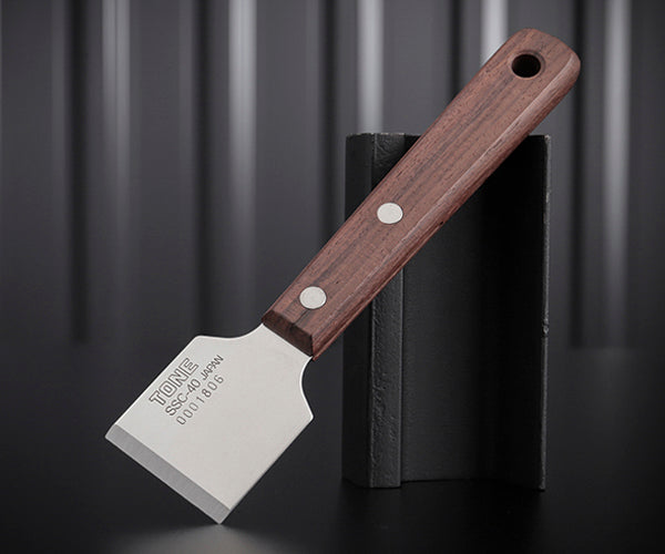 TONE ステンレススクレーパー 全長180mm 刃幅40mm (SSC-40)(4953488199901) トネ