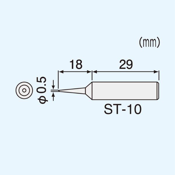 エンジニア SK-30シリーズ用ハンダコテチップ (ST-10) (4989833052102) ENGINEER