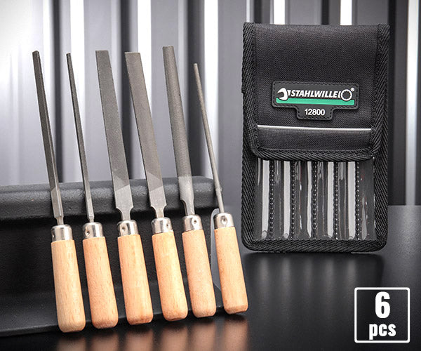 日本正規品 スタビレー 6本組ヤスリセット (12800)(4018754043835) STAHLWILLE
