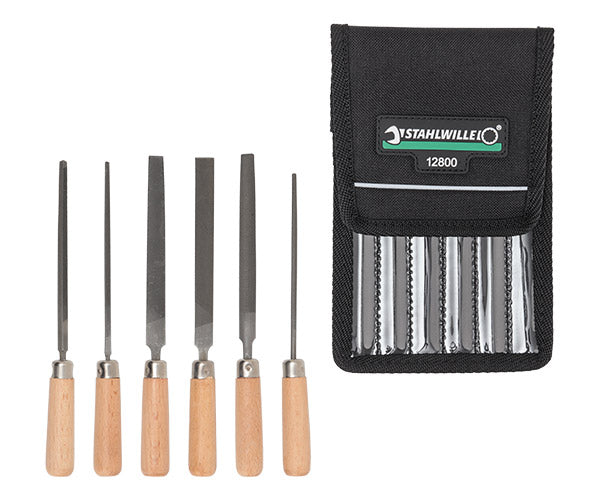 日本正規品 スタビレー 6本組ヤスリセット (12800)(4018754043835) STAHLWILLE