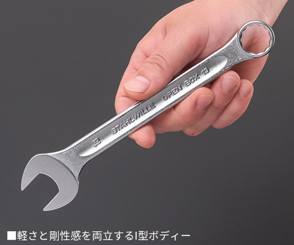 日本正規品 スタビレー 片目片口スパナ (13-18)(4018754018833) STAHLWILLE