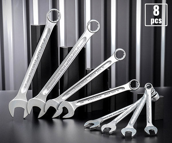 日本正規品 スタビレー 片目片口スパナセット(インチ) (13A/8)(4018754080861) STAHLWILLE