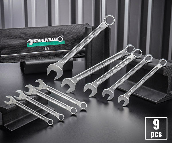 日本正規品 スタビレー 片目片口スパナセット (13/9)(4018754080571) STAHLWILLE