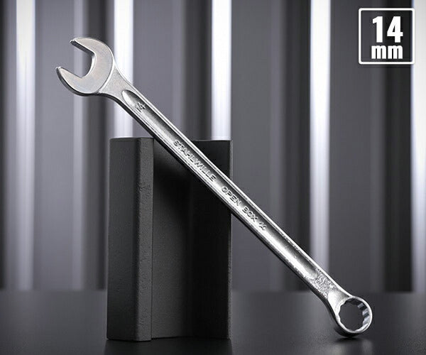 日本正規品 スタビレー 片目片口スパナ(ロング) (14-14)(4018754019229) STAHLWILLE