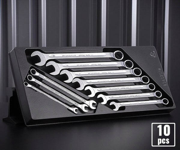 日本正規品 スタビレー 片目片口スパナセット(ロング) (14/10KT)(4018754095964) STAHLWILLE