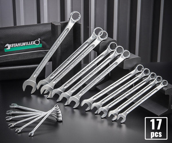 日本正規品 スタビレー 片目片口スパナセット(ロング) (14/17)(4018754080717) STAHLWILLE