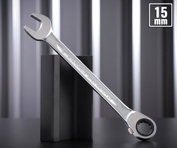 日本正規品 スタビレー ラチェットコンビネーションレンチ (17-15)(4018754239207) STAHLWILLE