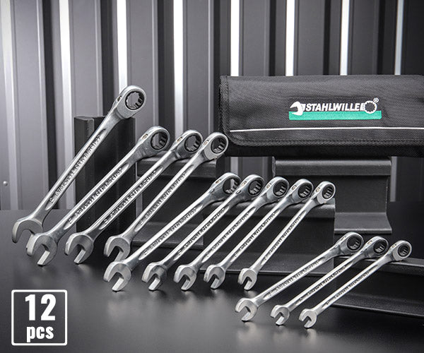 日本正規品 スタビレー ラチェットコンビネーションレンチセット (17/12)(4018754239313) STAHLWILLE