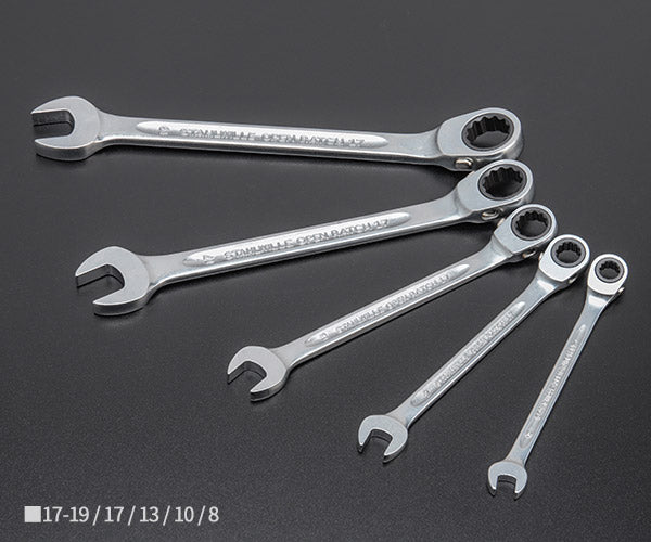 日本正規品 スタビレー ラチェットコンビネーションレンチセット (17/5)(4018754239306) STAHLWILLE
