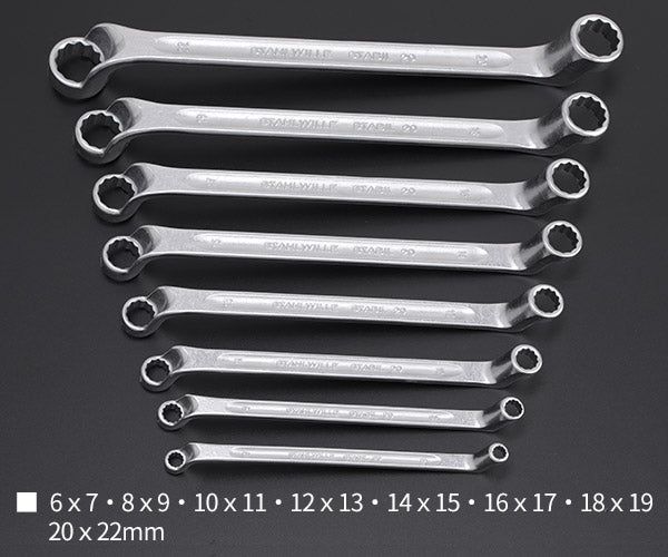 日本正規品 スタビレー メガネレンチセット 75゜ (20/8)(4018754080977) STAHLWILLE