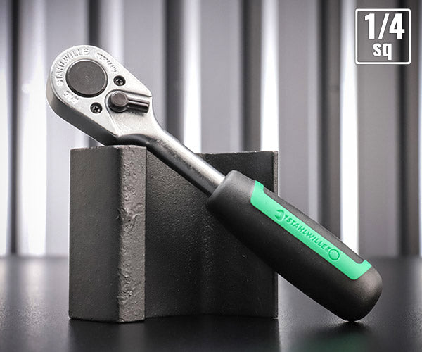 日本正規品 スタビレー (1/4SQ)ラチェットハンドル (415-2K)  (415)(4018754177738) STAHLWILLE