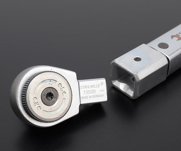 【エクストラセール】日本正規品 スタビレー トルクレンチセット 25-130Nm 1/2SQラチェットヘッド ケース付 限定セット 板バネ式リセット不要 公差±3% (730N/12S) (4545301031361) STAHLWILLE