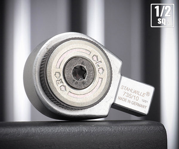 日本正規品 スタビレー トルクレンチ差替ヘッド(ラチェット)  (735/10)(4018754034529) STAHLWILLE