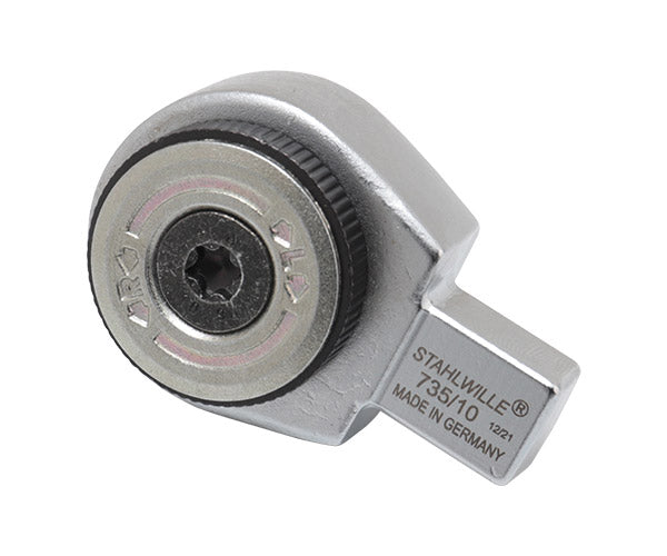 日本正規品 スタビレー トルクレンチ差替ヘッド(ラチェット)  (735/10)(4018754034529) STAHLWILLE