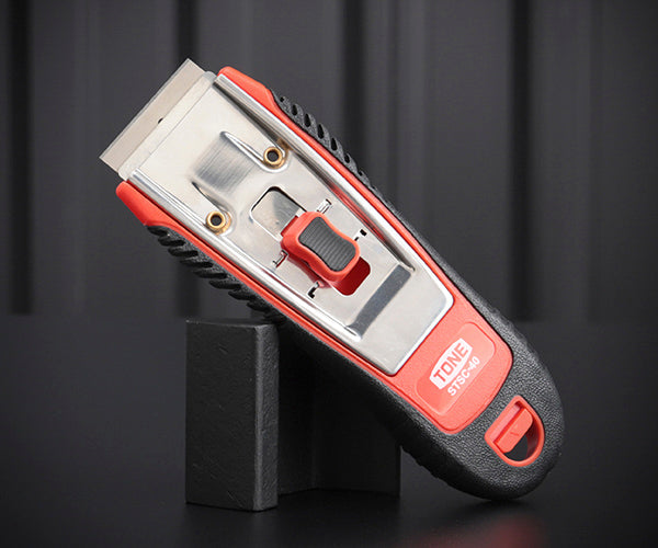 TONE ステッカースクレーパー 全長155mm 刃幅40mm 刃長21mm (STSC-40)(4953488430677) トネ