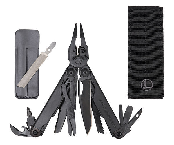 LEATHERMAN レザーマン サージ ブラック SURBK-NM ナイロンケース付き 国内正規品