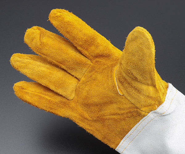 SUZUKID P-106 本皮溶接用裏出し手袋(5本指) スター電器