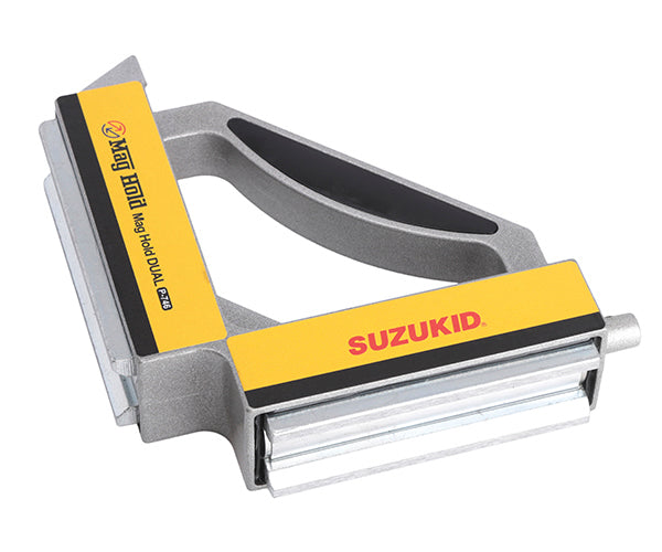 SUZUKID P-746 マグホールドデュアル 溶接作業用 強磁力マグネット 磁力ON/OFFスイッチ式 スター電器